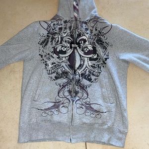Fleur de lis hoodie NEED GONE 50$ MMA ELITE JNCO STYLE